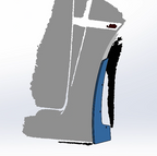 Slim Mud Guard - Subaru WRX / STI 2008-2014